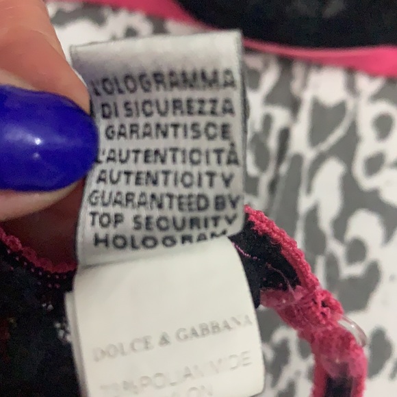 Dolce & Gabbana lingerie set sz M (34 B) - Picture 2 of 4